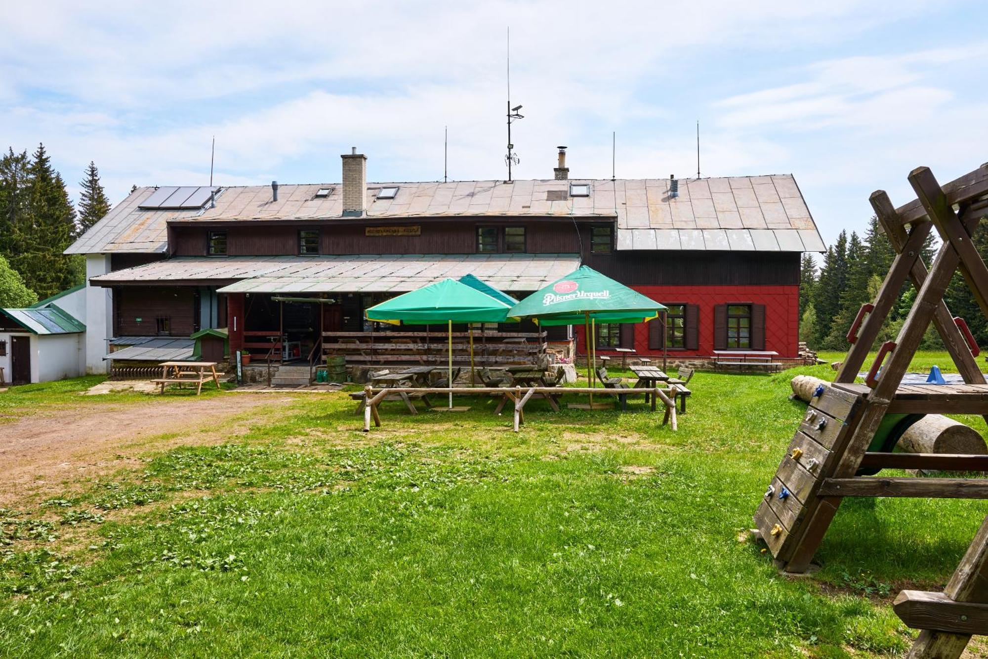 Modrokamenna Bouda Hotel Janske Lazne Exterior photo